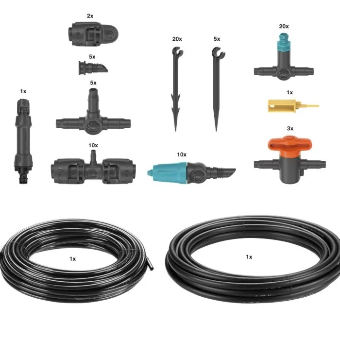 Gardena 8327 - Guida Per Tubo Micro Drip, Supporto Per Fissaggio Tubo Da 4,6 Mm, Per Impianti Di Irrigazione A Goccia - 3